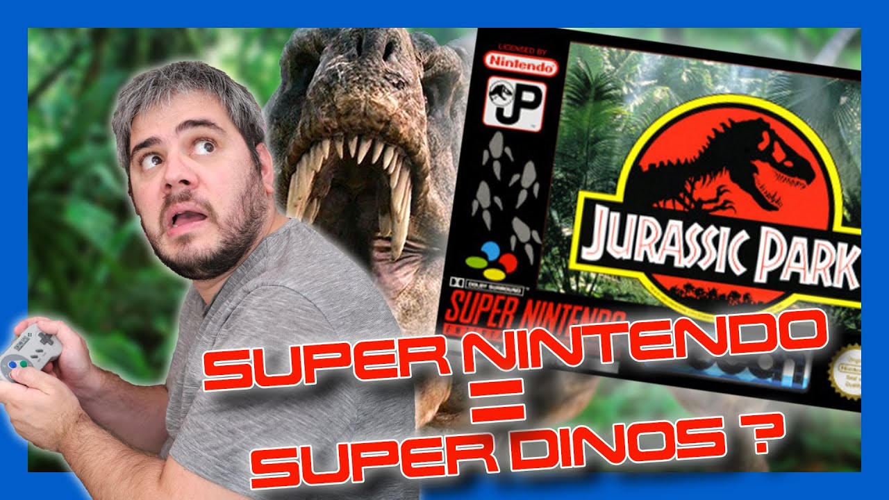 Jurassic Park 🦖 Le jeu culte de la Super Nintendo !
