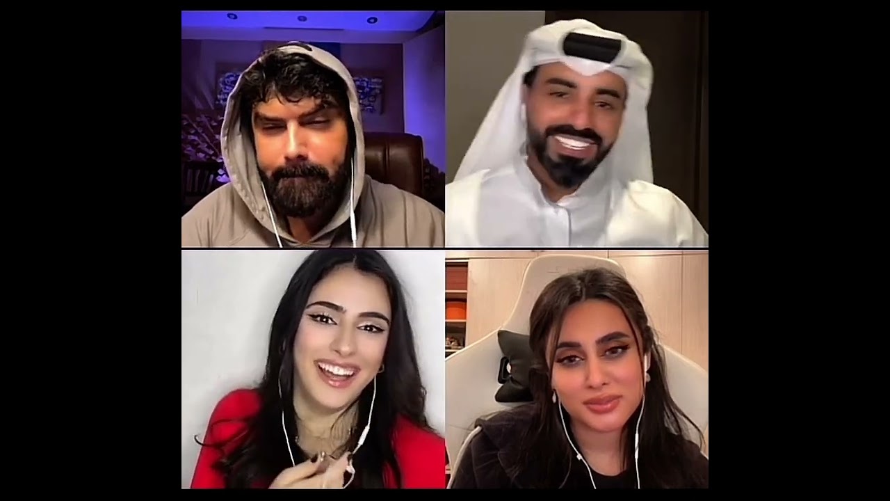عمار الكوفي - ولهان ولهان - قيست رباعي مع ناصر الوبير , ميثا و رغد #عمار_الكوفي