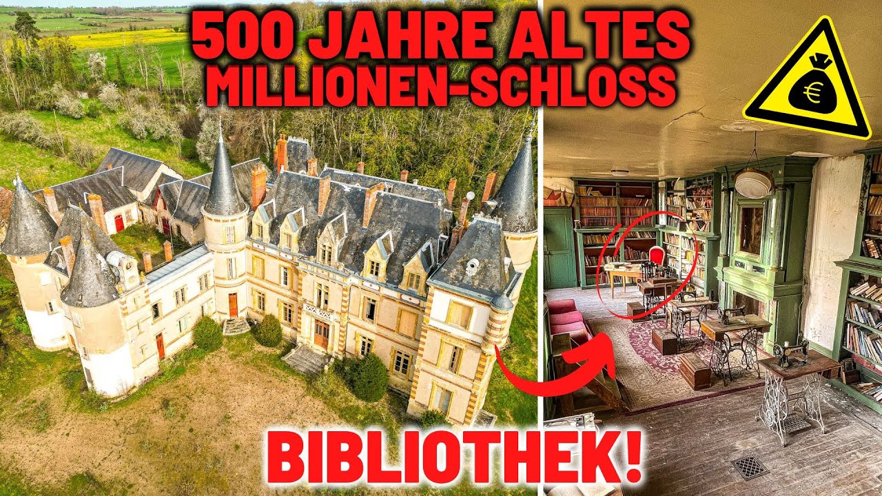 LOSTPLACE // Заброшенный СКАЗОЧНЫЙ ЗАМОК найден! 🇫🇷🏰 МИЛЛИОНЫ ЕВРО ИСХОДЯТ 💸😱