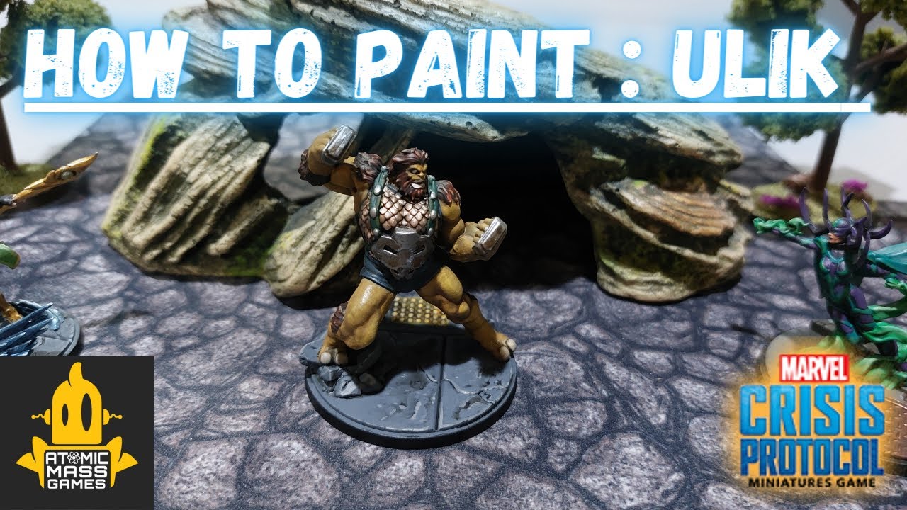 How to Paint Ulik from Atomic Mass Games Marvel Crisis Protocol