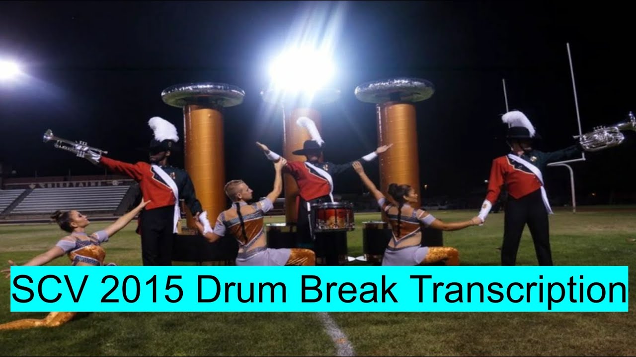 SCV 2015 Drum Break Transcription