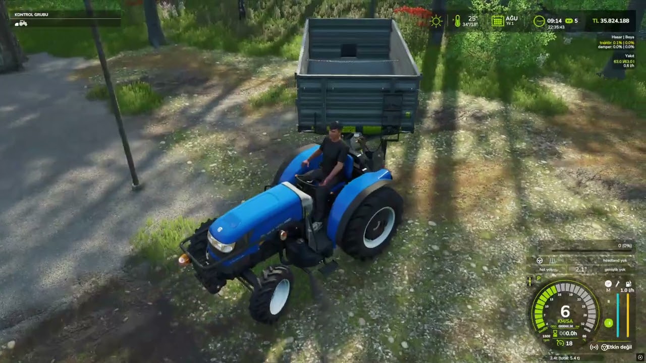 fs25 de yeni ağaç serisi yeni seri ye başladık