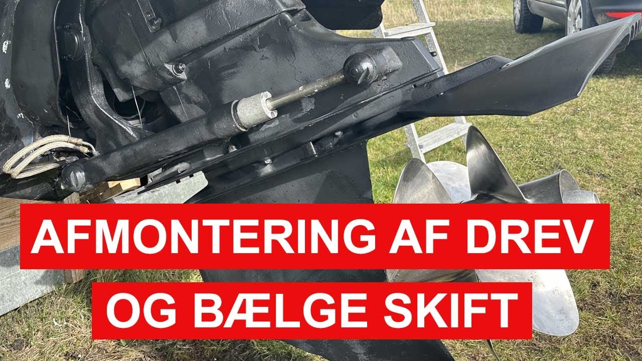 6 TIPS til AFMONTERING af Z-drev og bælge skift