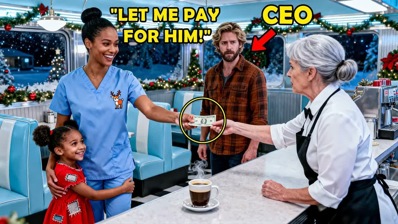 A Kind Nurse Paid for a Lonely Man on Christmas Eve, What He Did Next Changed Her Life Forever