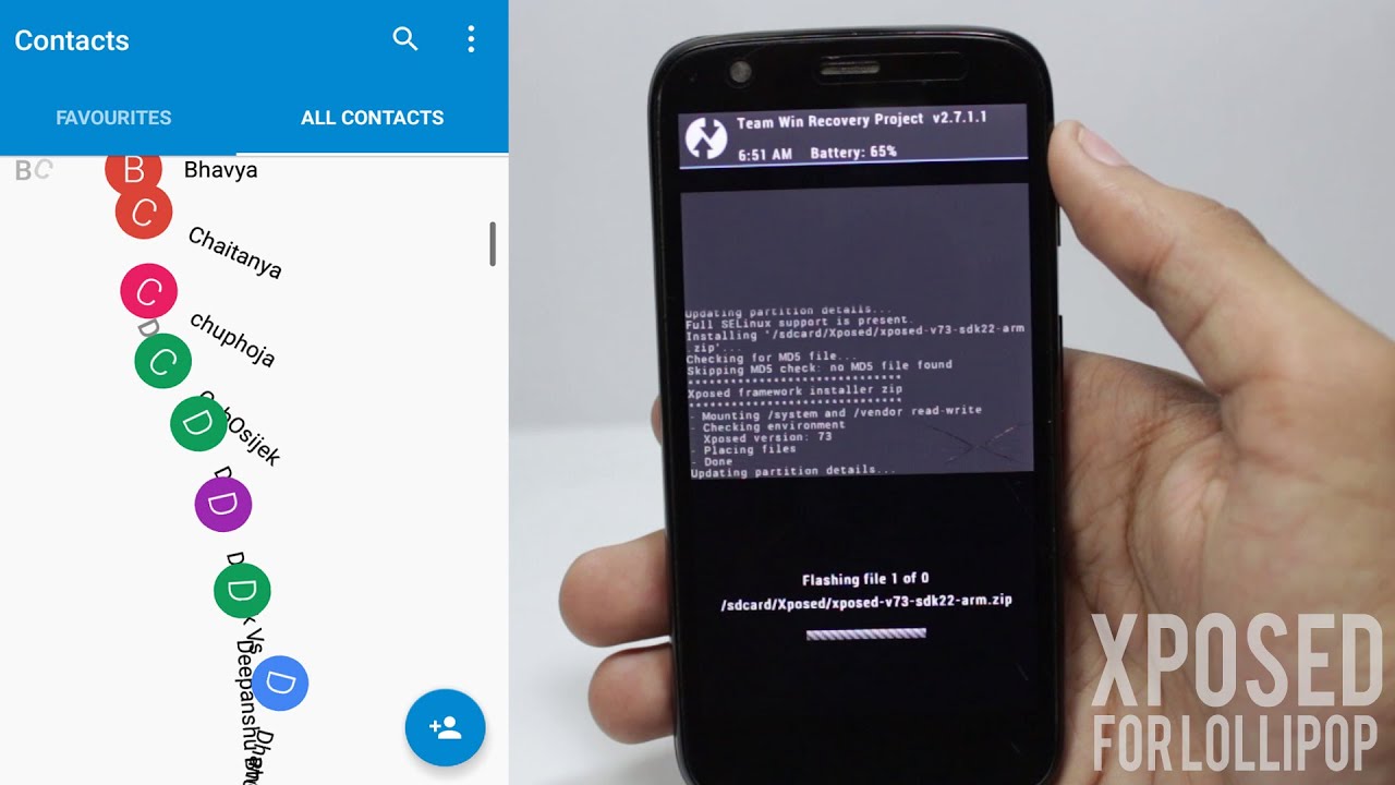 How To Install Xposed Framework + What is it? Xposed on Lollipop 5.0 , 5.1.1 , 5.1