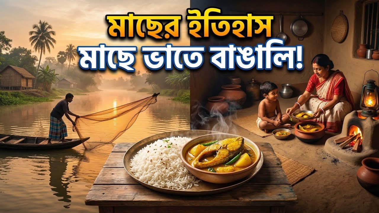 মাছের ইতিহাস: কেন বলা হয় “মাছে ভাতে বাঙালি”? |1000 Years Bengali Food Culture | Indian Food History