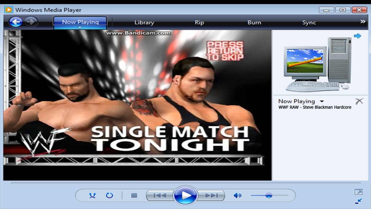 WWF RAW - Steve Blackman Hardcore Championship.wmv