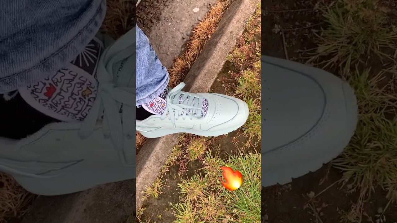 Have you ever seen these⁉️🔥Reebok Classic Leather Eames #reebok #classic #eames #youtubeshorts #銳步