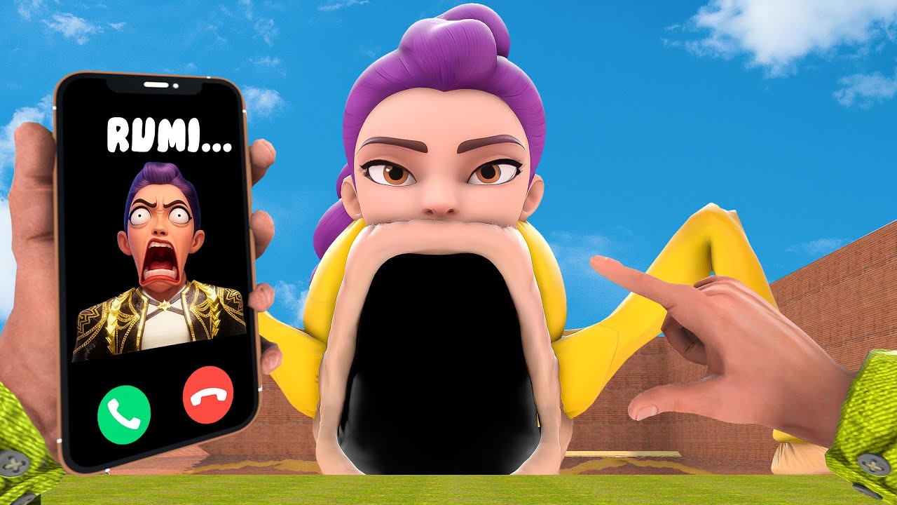 RUMI the SEA EATER from K-POP HUNTERS Rumi is Calling Me | Kpop Demon Hunters In Gmod