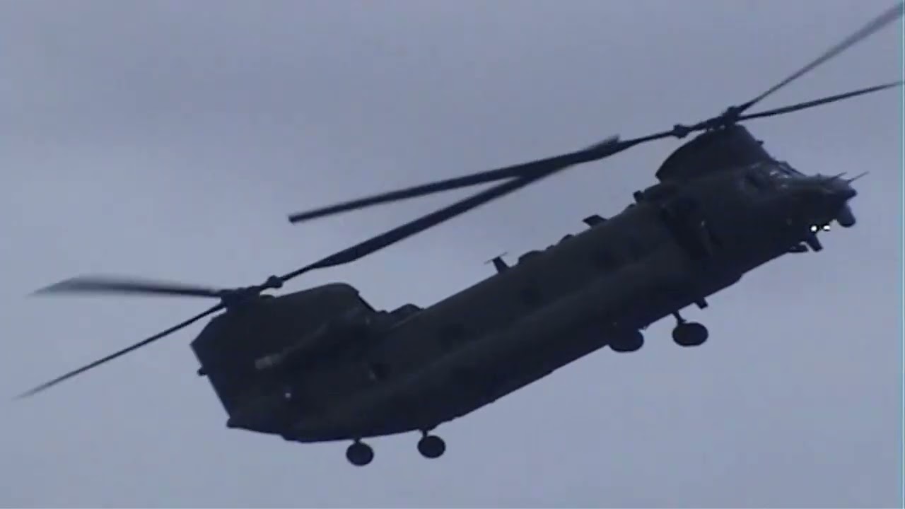 RAF Chinook Role Demo: RIAT 2025.