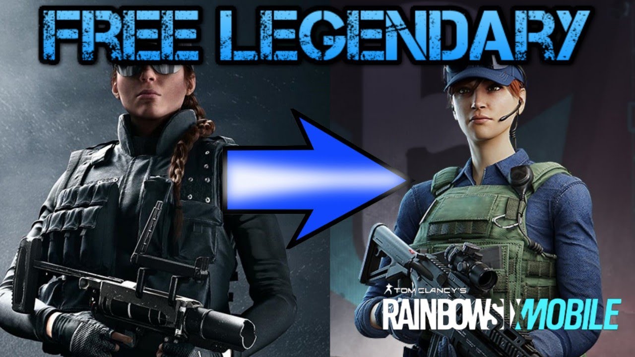 FREE LEGENDARY SKINS ON RAINBOW SIX MOBILE