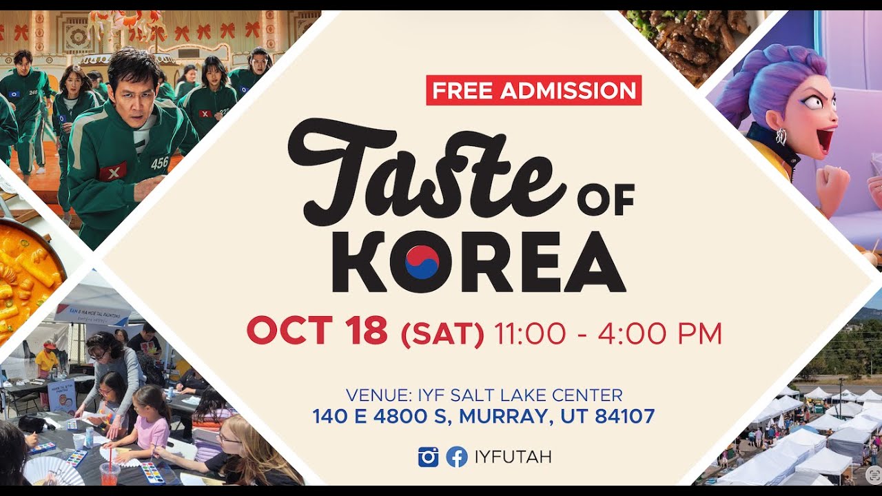 2025 Taste of Korea in Salt Lake City