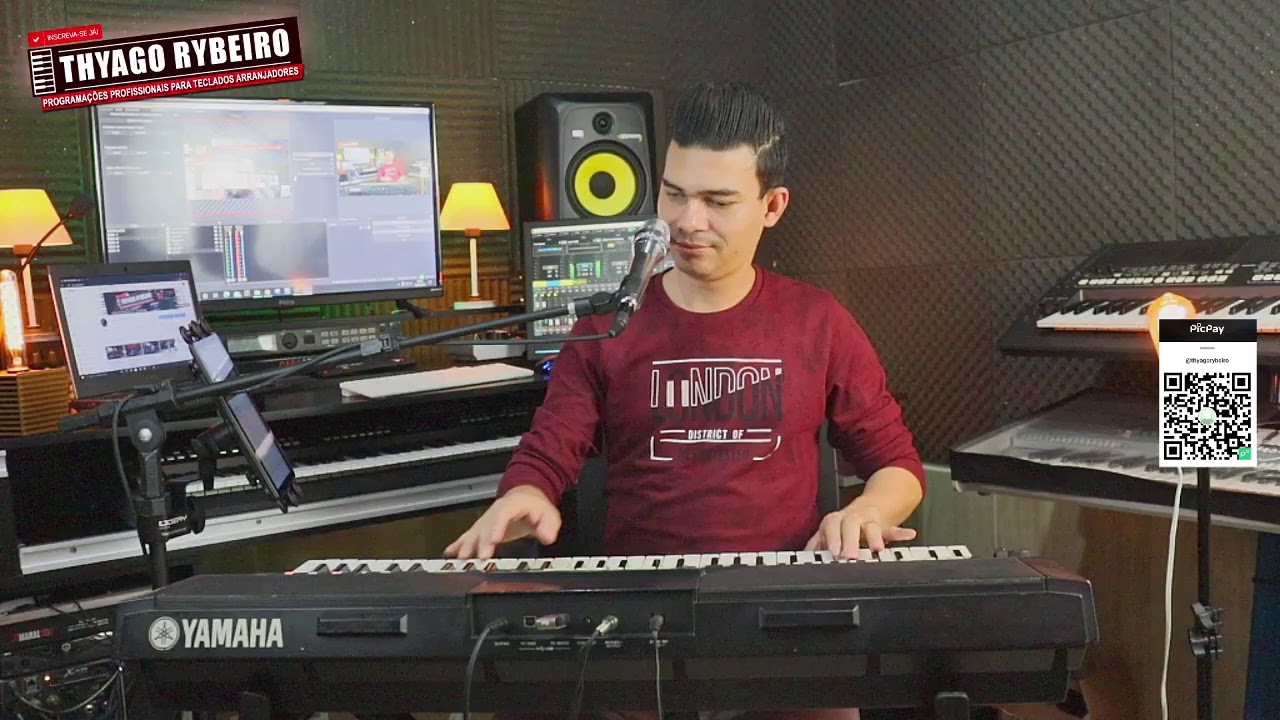YAMAHA S550 -  SONS E STYLES - By Thyago Rybeiro