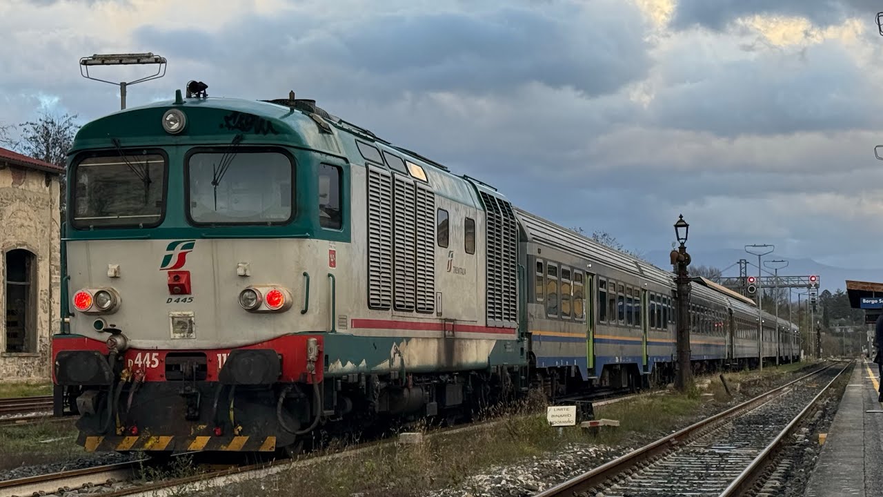 NAVETTONI CON D.445 NEL 2026! - viaggio a bordo e ispezione rotabili toscani.