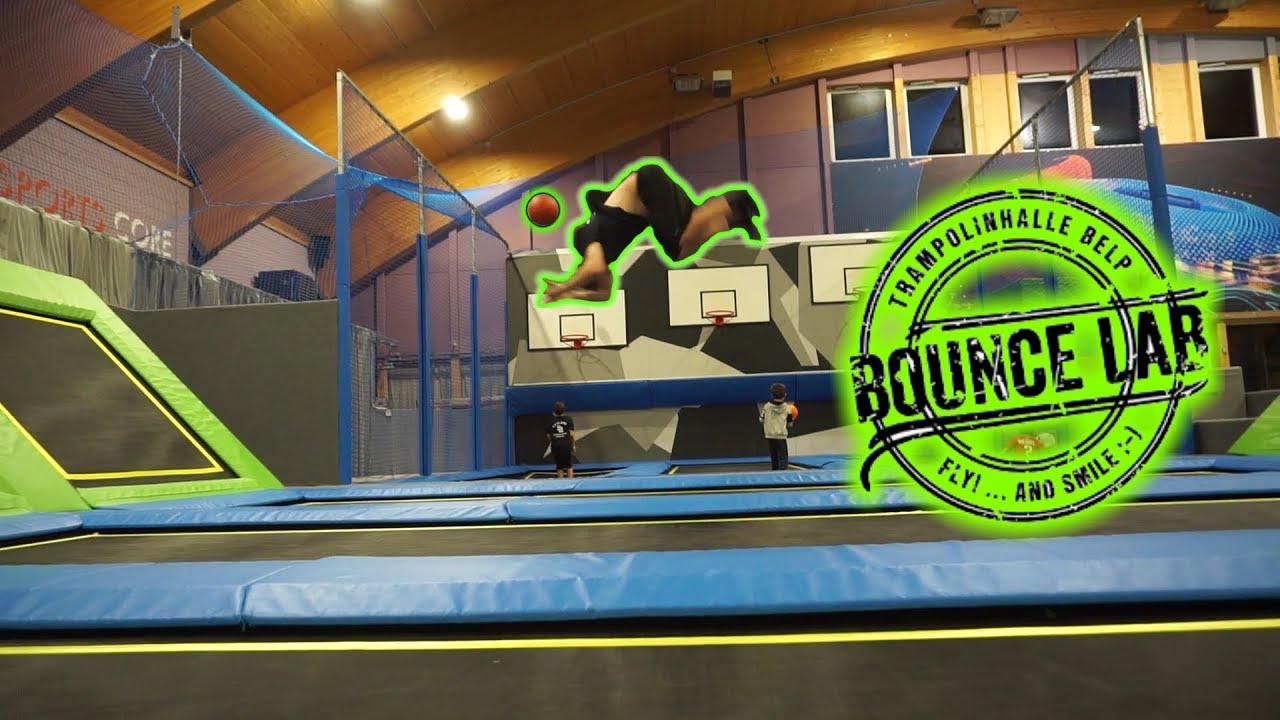 Die gr&ouml;sste Trampolinhalle der Schweiz in Belp