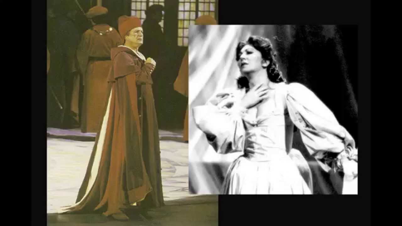 Giorgio Zancanaro and Maria Chiara - Simon Boccanegra - Act I duet