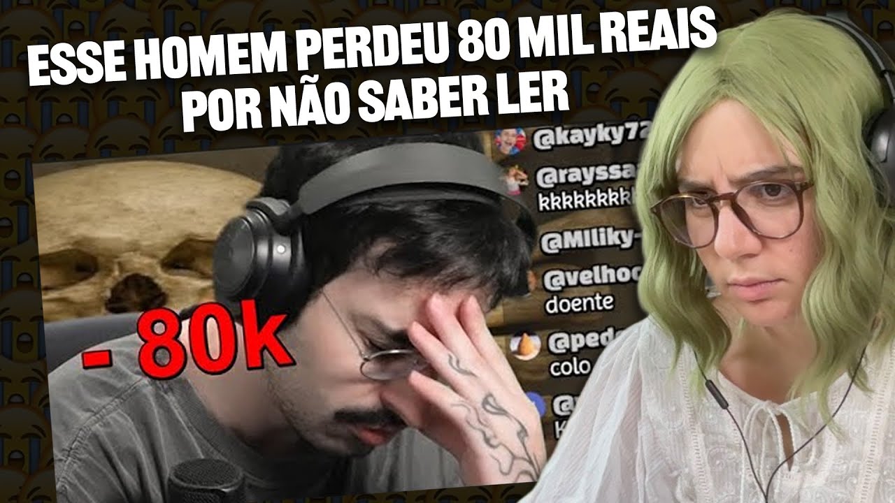 solidariedade ao orochinho e seus 80k perdidos
