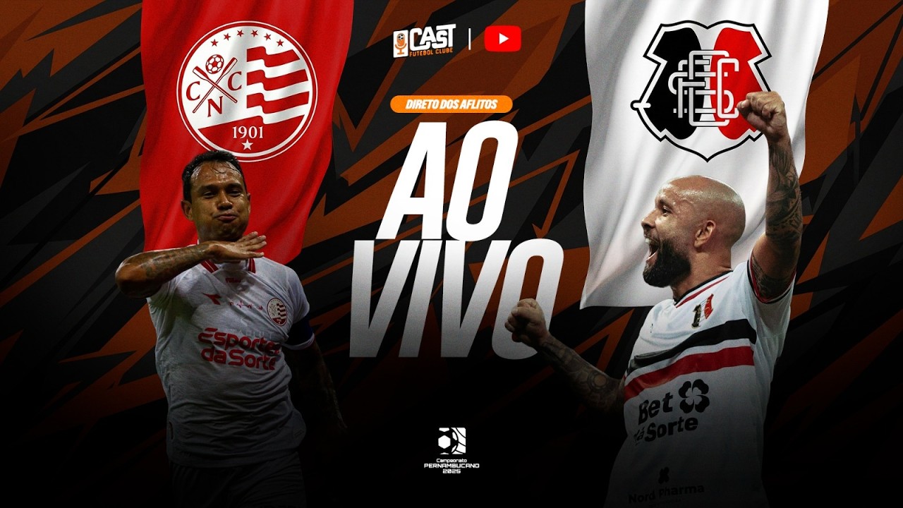 NÁUTICO X SANTA CRUZ I AO VIVO | CAMPEONATO PERNAMBUCANO 2026 | NARRAÇÃO | CAST FC