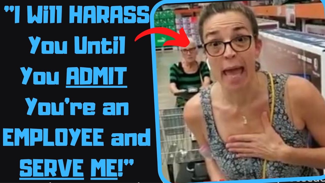r/IDontWorkHereLady - Insane Karen STALKS ME In Store! Won't Believe I'm a CUSTOMER!