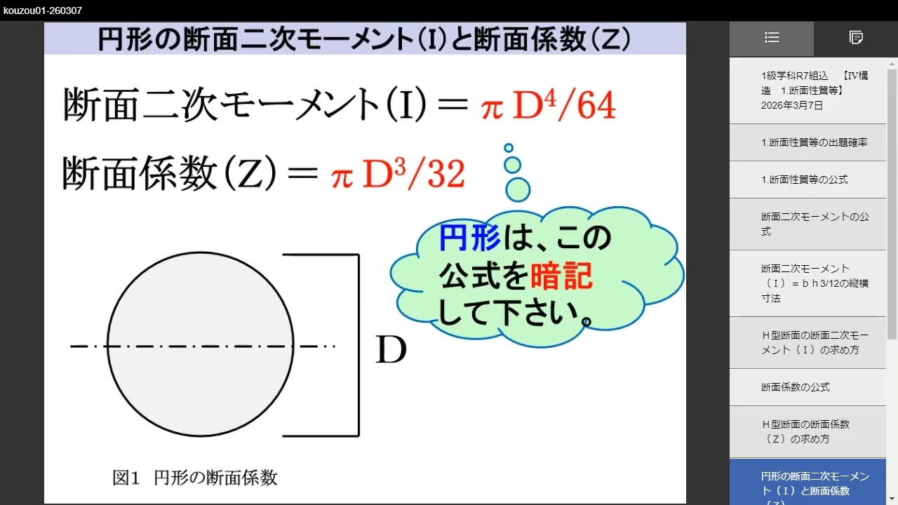 １級建築士 R8学科合格するぞ （構造の解説 ： １．応力度）　（9分）