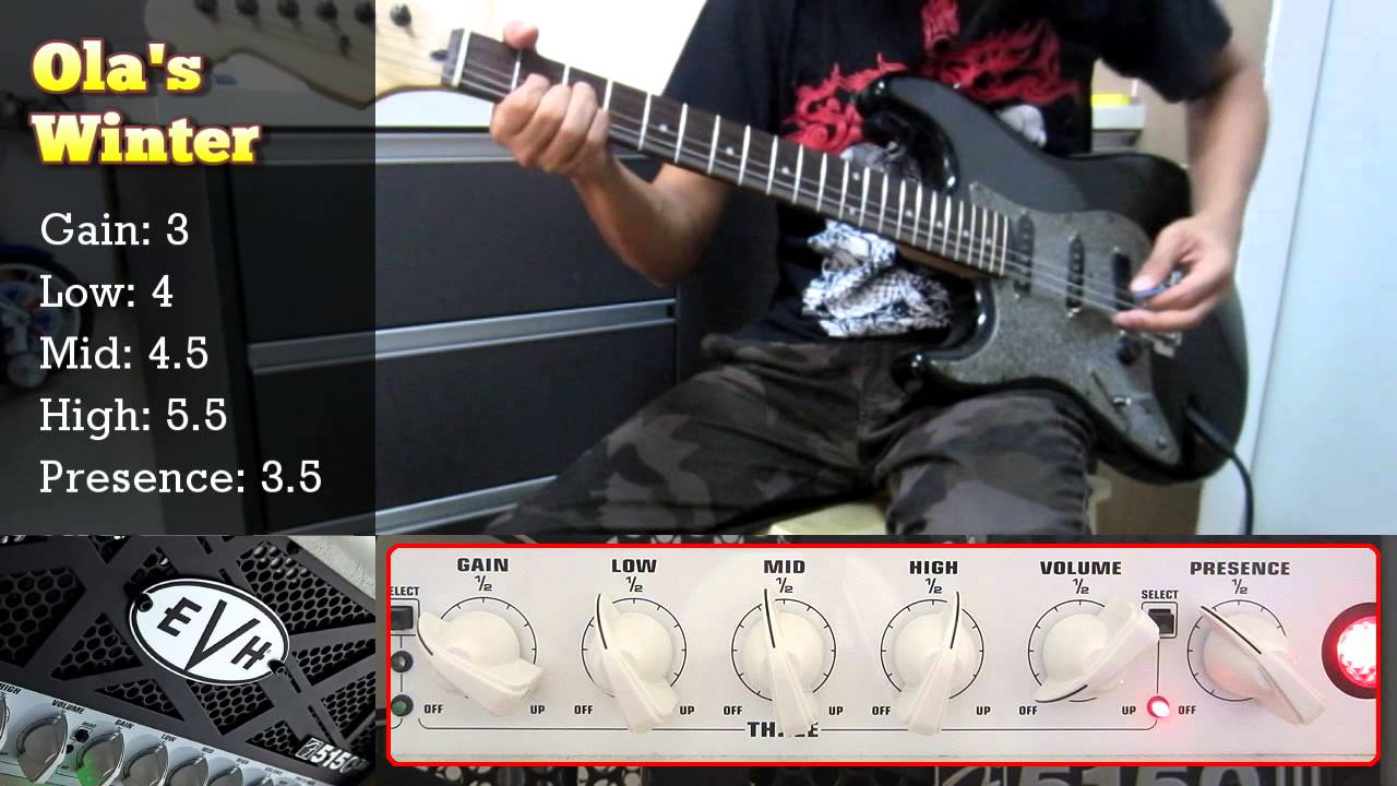 EVH 5150 iii 50 watt - METAL demo