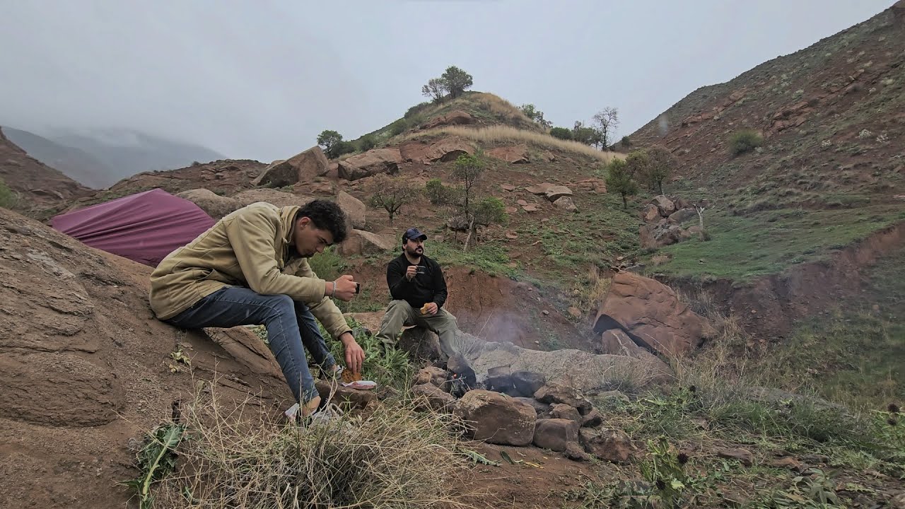 Rainy valley: in the middle of the valley