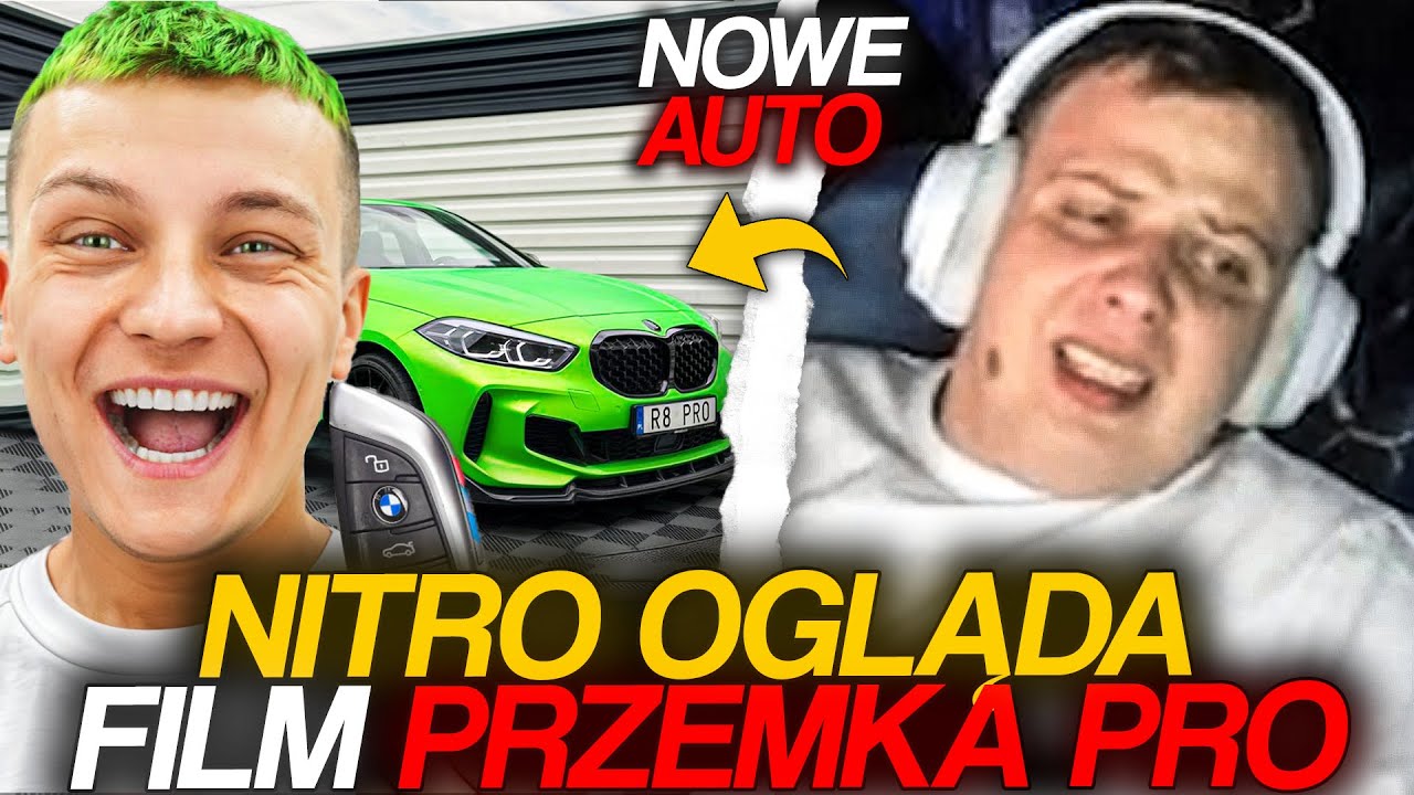 NITRO OGLĄDA FILM PRZEMKA PRO *NOWE AUTO*