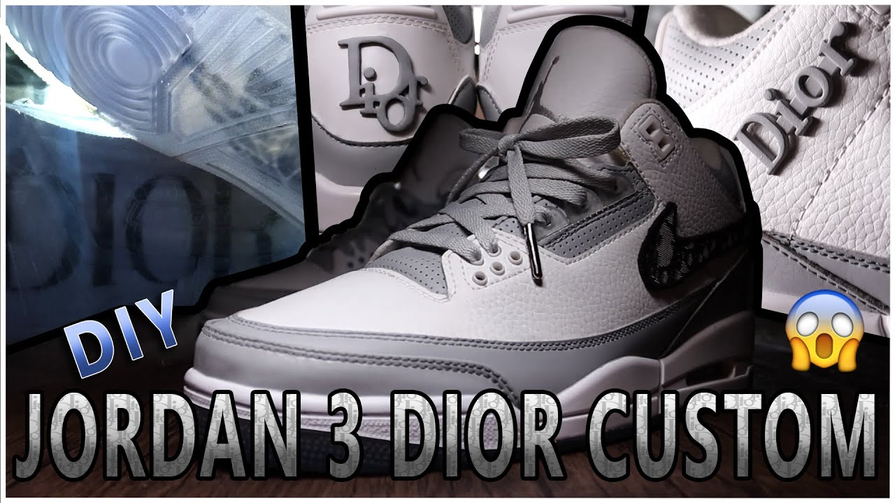 INSANE ₱1,500 JORDAN 3 DIOR CUSTOM