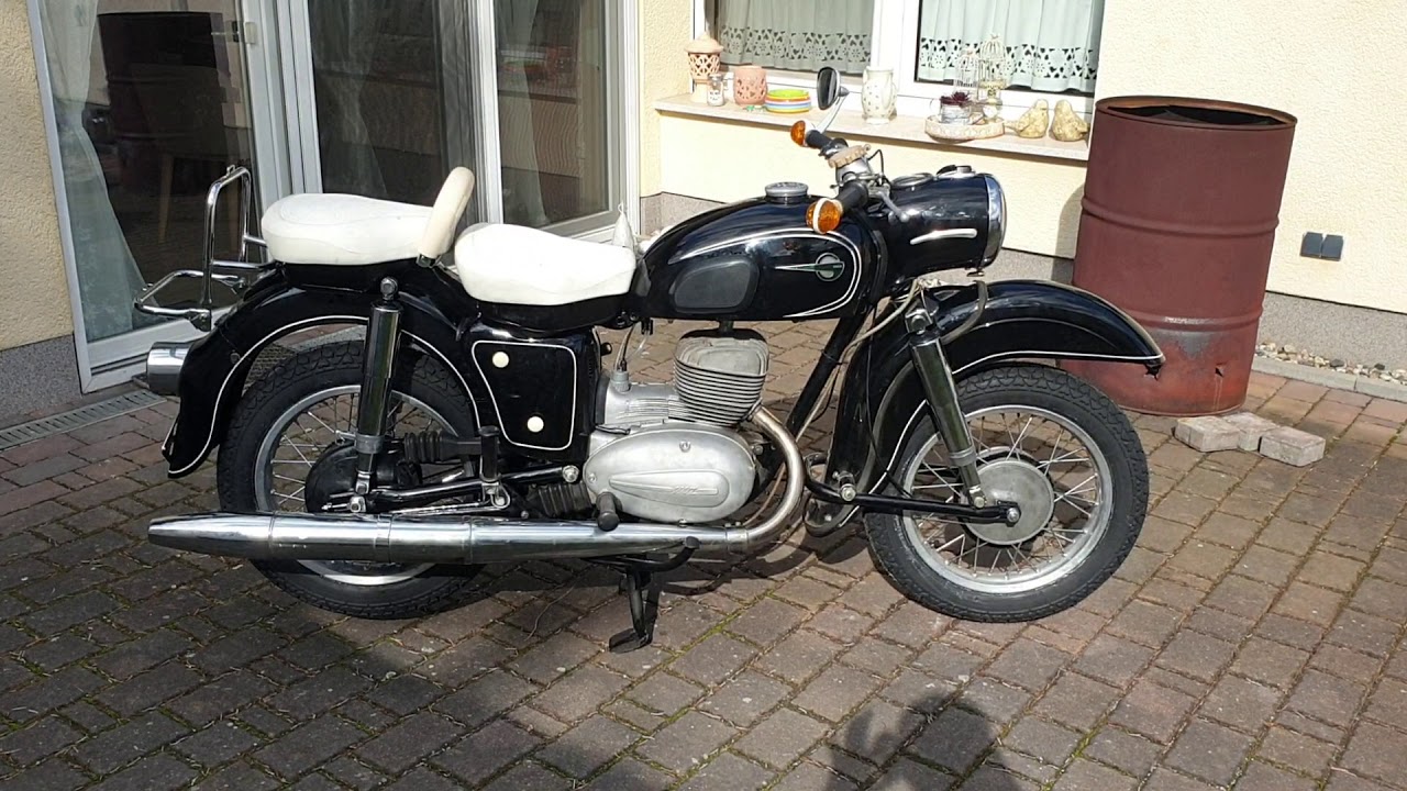 MZ ES 175/1 erster Start nach Restaurierung.