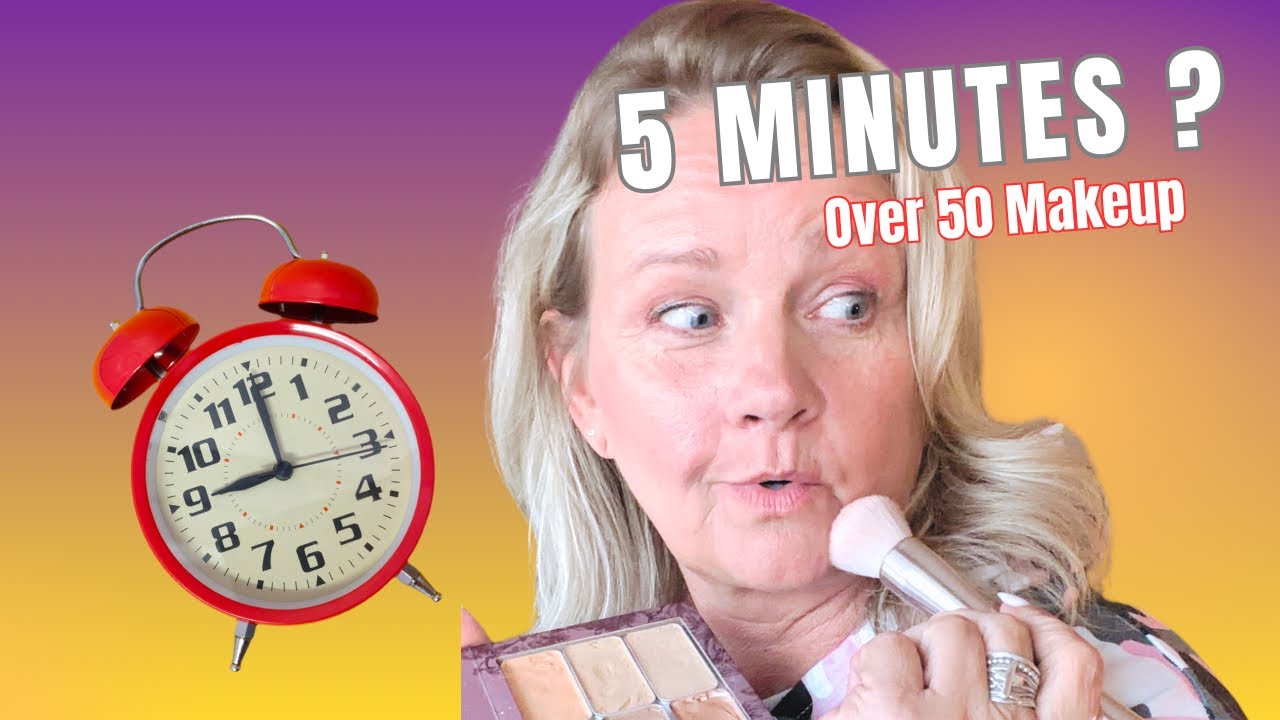 Mature Skin Makeup That Takes UNDER 5 minutes ⏱️| Over 50 Makeup Tips