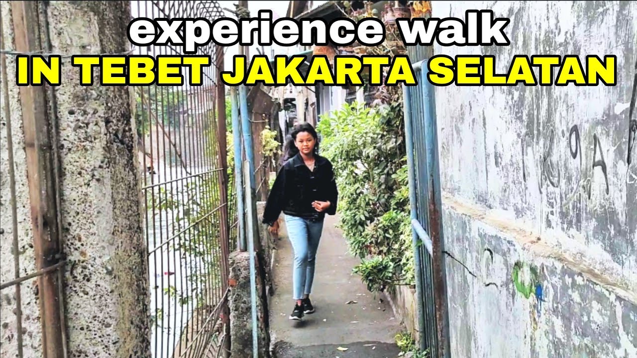 KEHIDUPAN di TEBET, PENGALAMAN BERJALAN di TEBET JAKARTA SELATAN Indonesia 🇮🇩