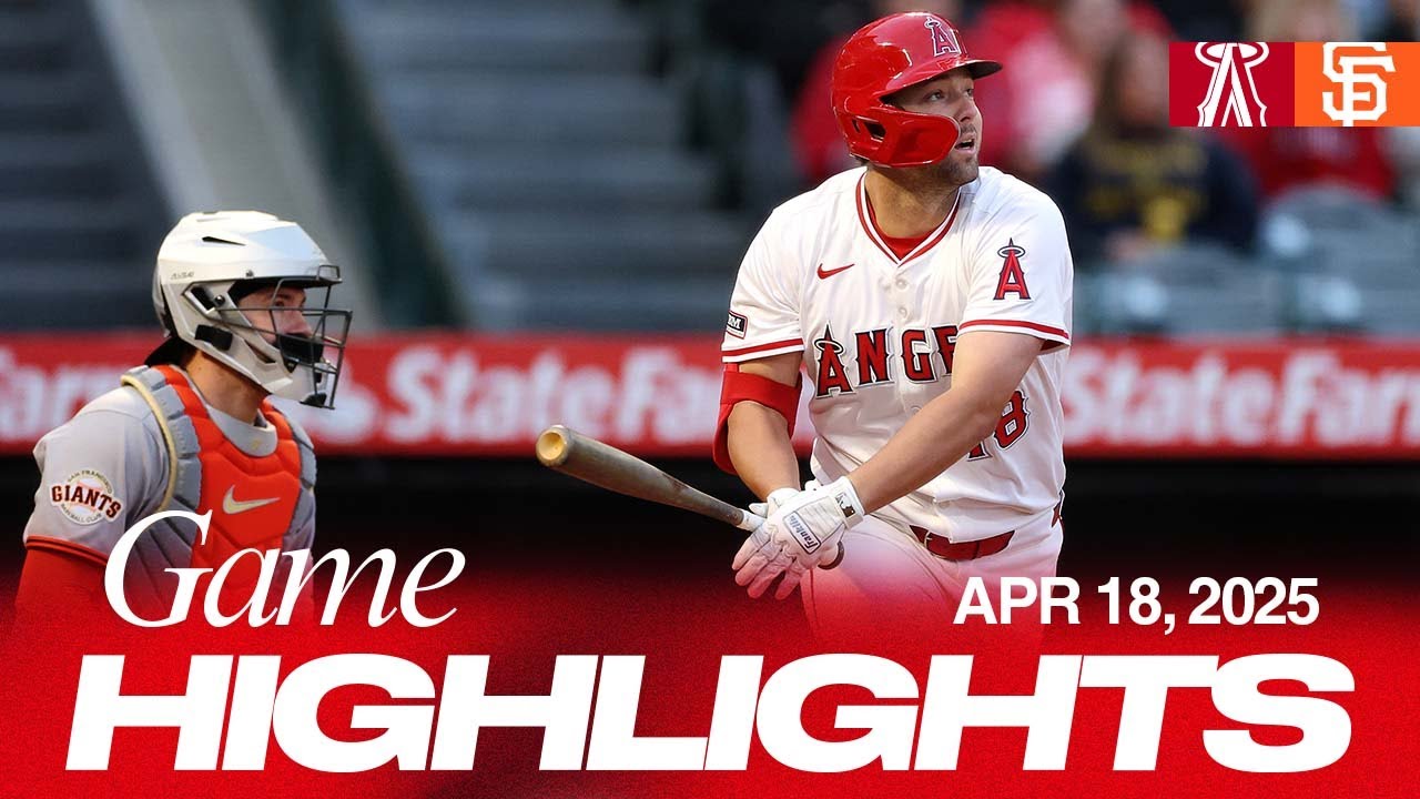 Giants vs. Angels Highlights (4/18/25) | MLB Highlights