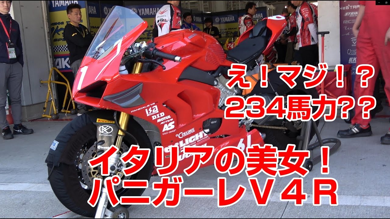 美人！ドゥカティパニガーレV4R　Panigale V4 R - Ducati
