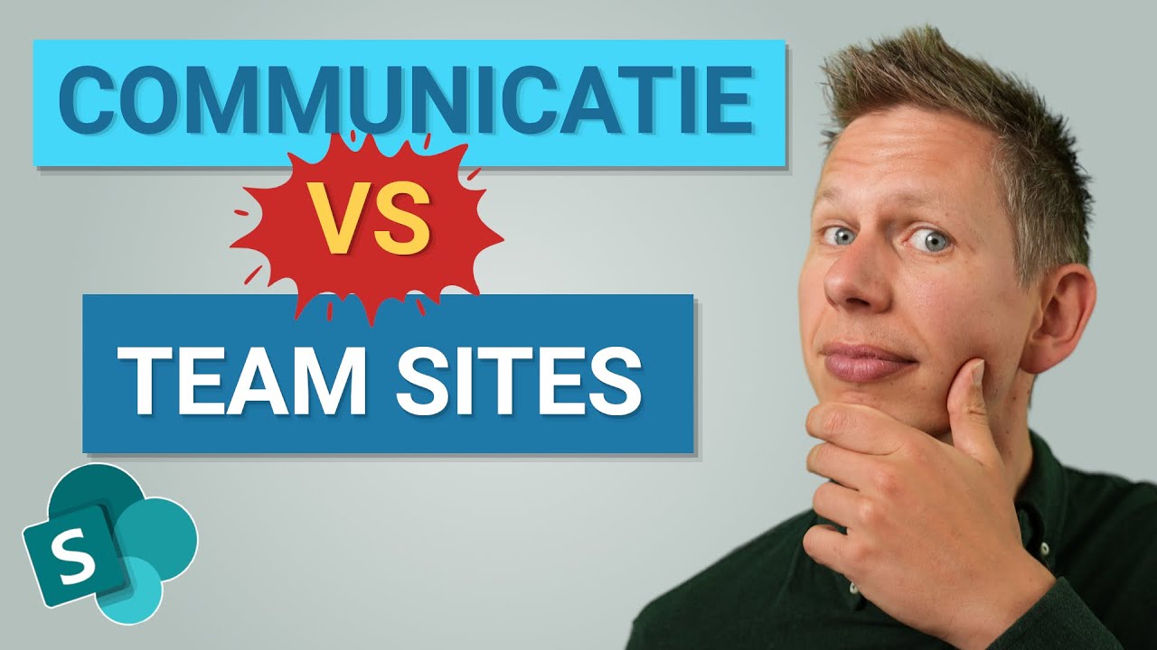 SharePoint Basics: Teamsite of Communicatiesite? 🤔