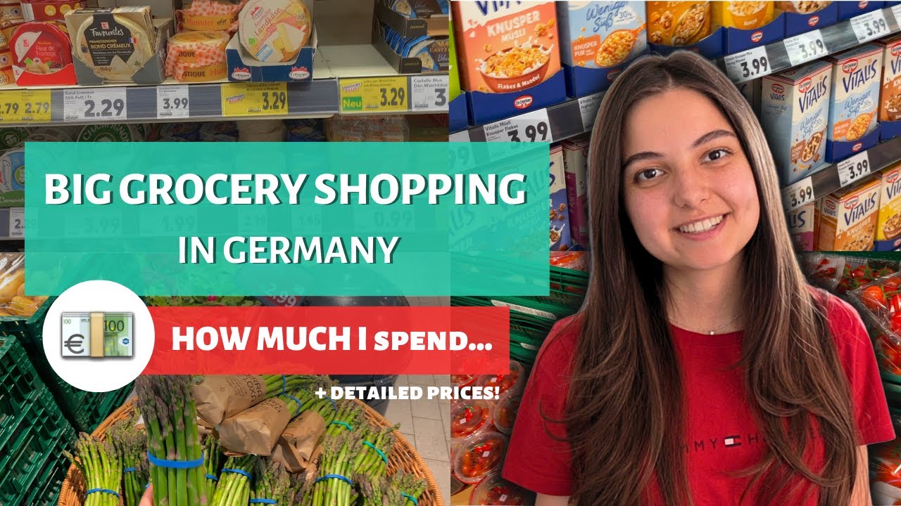 ПОКУПКИ ПРОДУКТОВ В ГЕРМАНИИ 💶 🛒🇩🇪 | Подробные цены, сколько я потратила и обзор супермаркета!