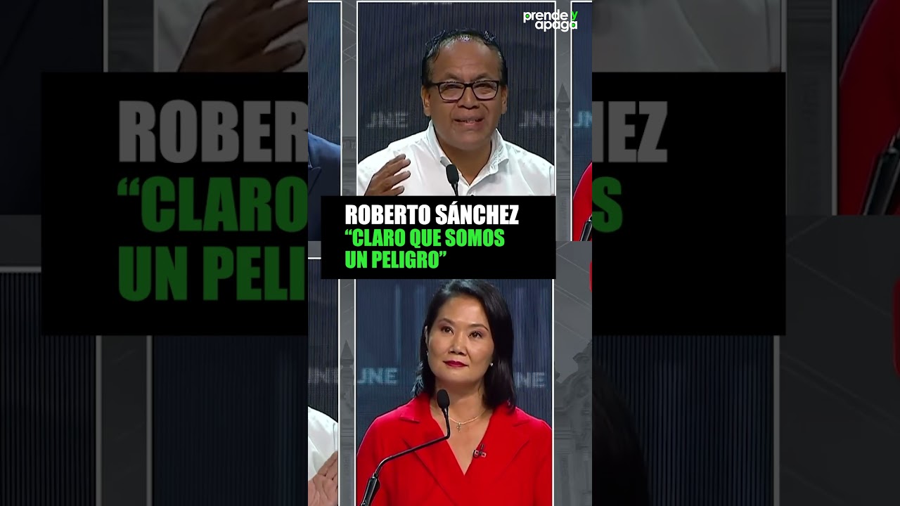 #Elecciones2026 #DebatePresidencial: Keiko Fujimori a Roberto S&aacute;nchez: 