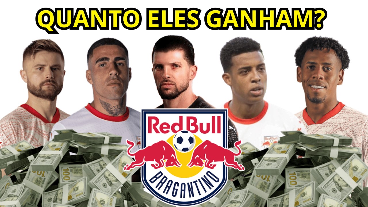 SALÁRIOS DO BRAGANTINO 2026 💰 Quanto cada jogador recebe? (Revelado)