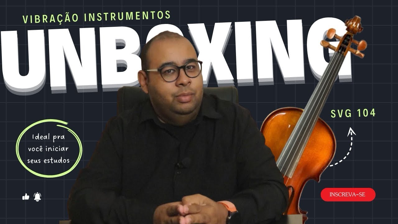 Unboxing do Violino Di Pietro SVG 104 (o melhor para os seus estudos)