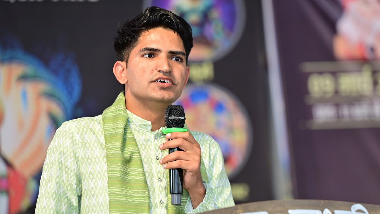 Hindi Speech : Demographic Dividend : Yuva Shakti : Laxman Bishnoi Lakshya