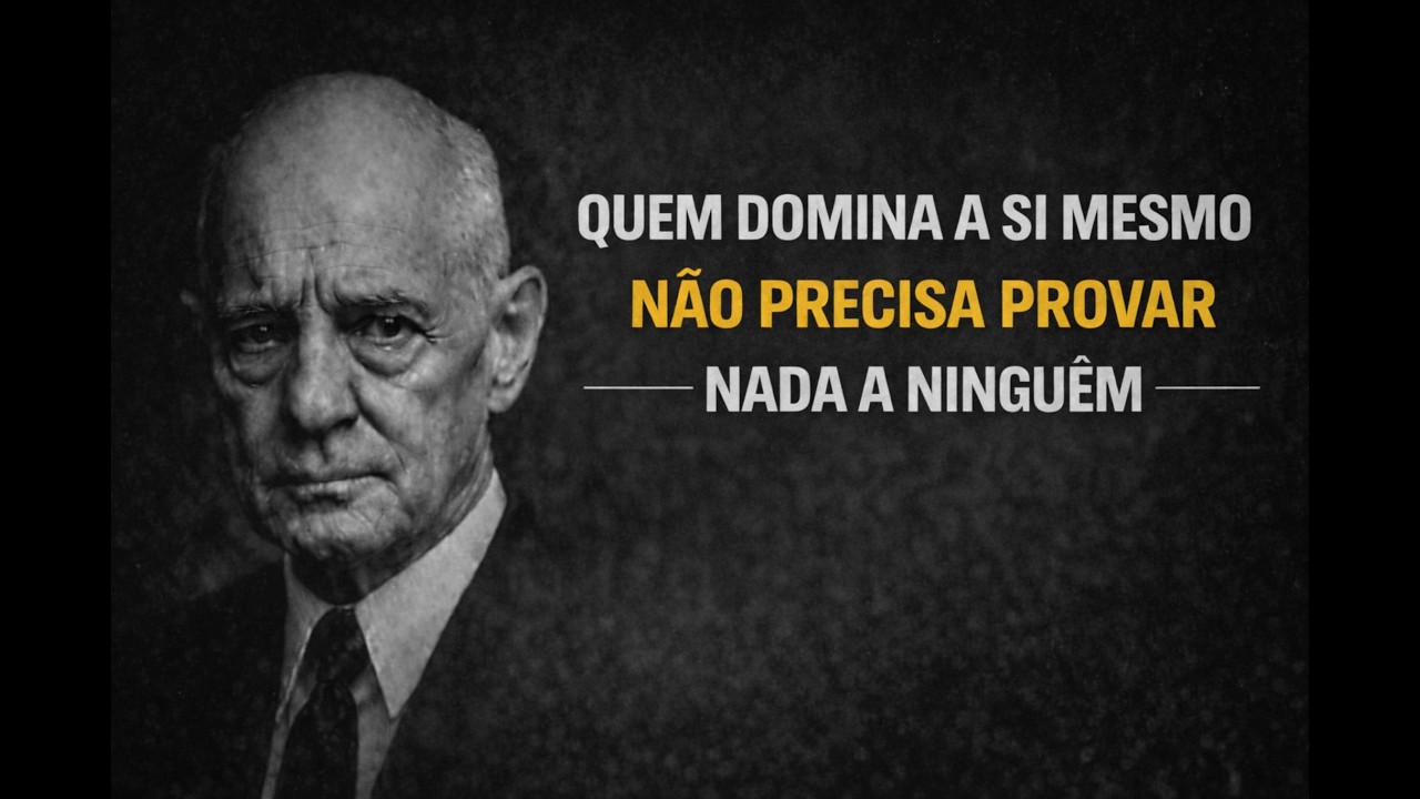 Quem Domina a Si Mesmo Não Precisa Provar Nada a Ninguém