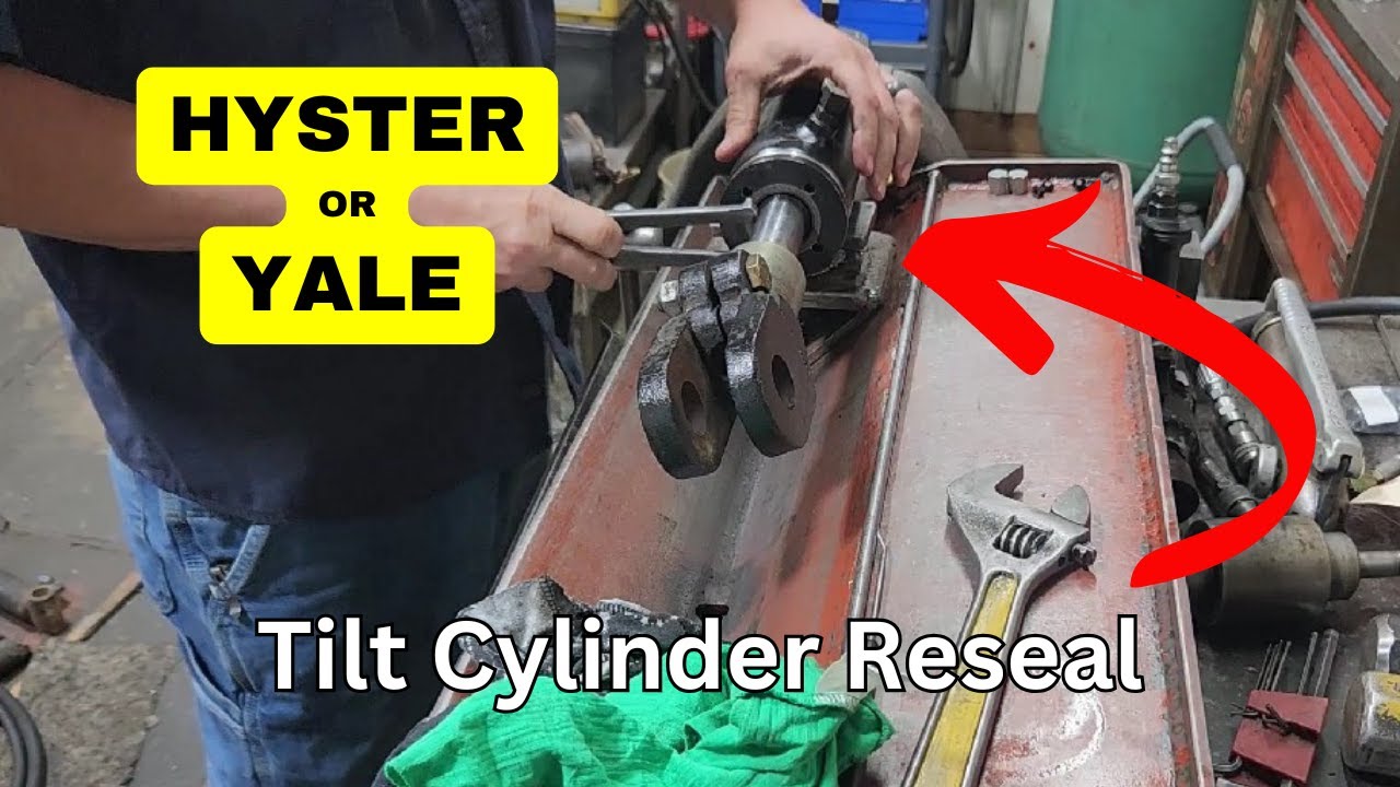 Повторное уплотнение цилиндра наклона HYSTER / YALE