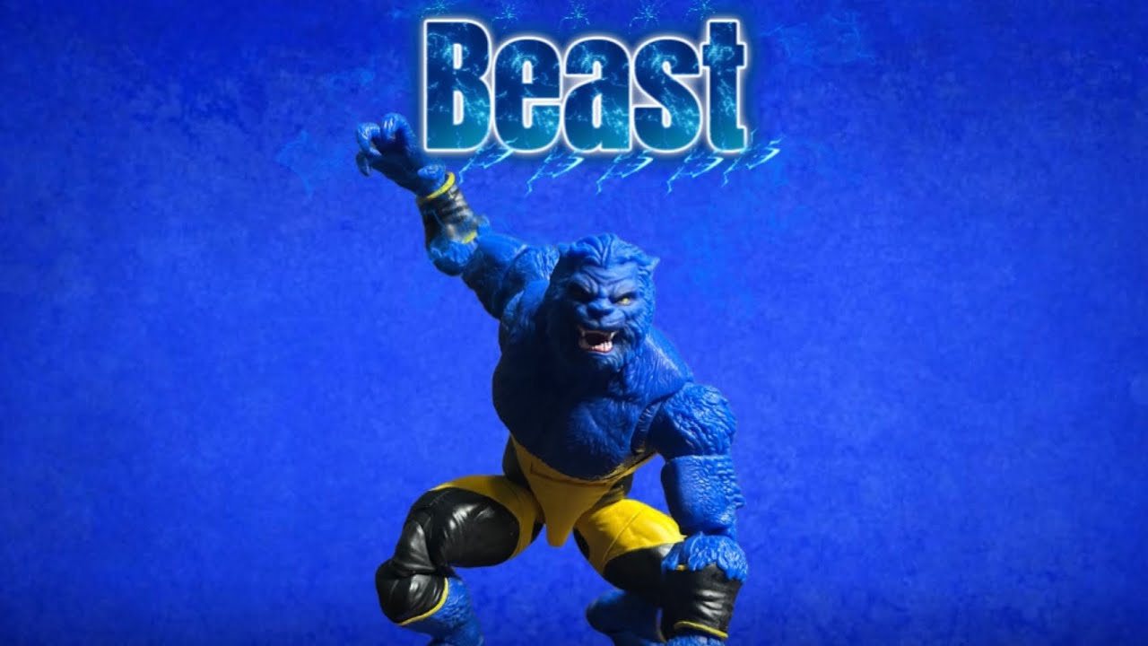 Marvel legends beast Astonishing X-men figure review