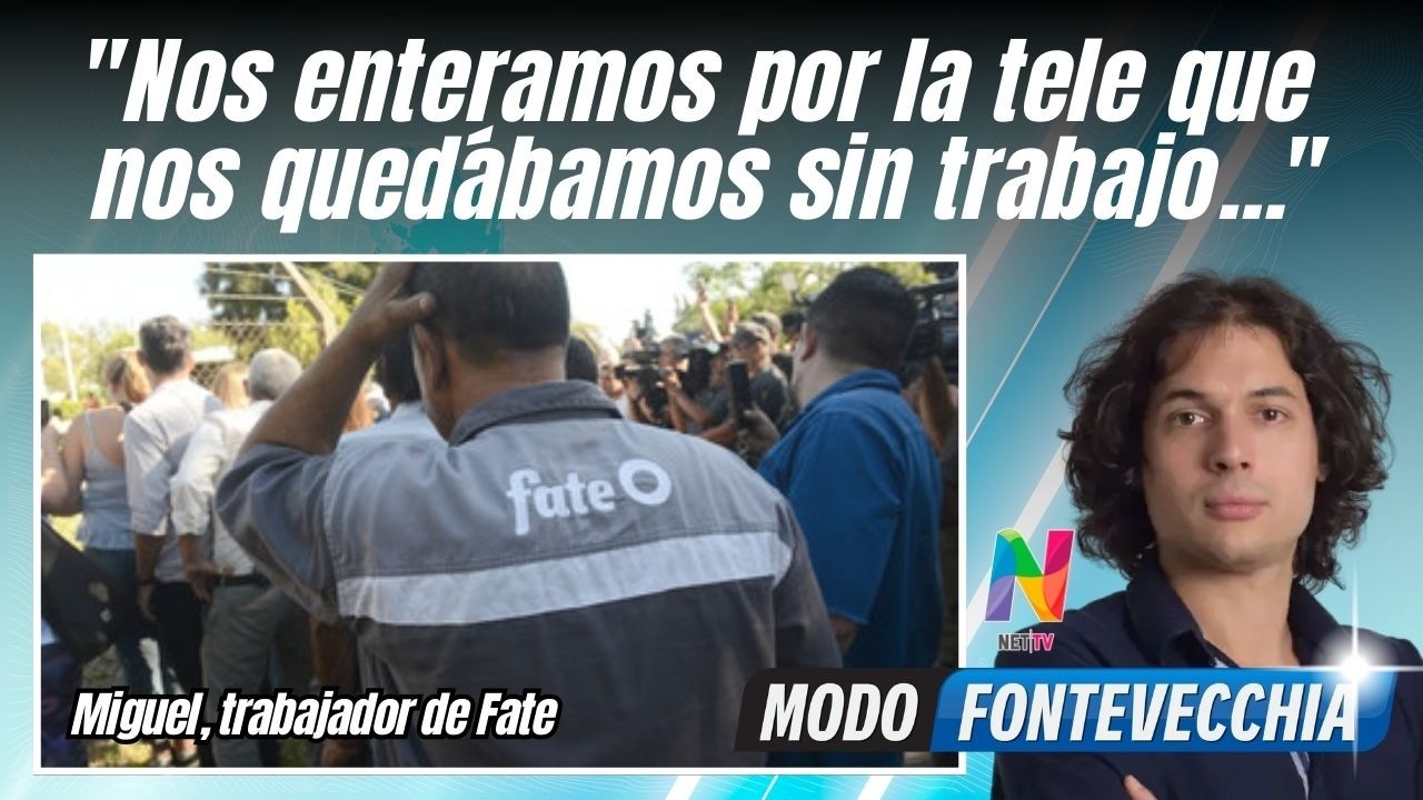 Un trabajador contó cómo se enteraron del cierre de Fate y cómo sigue la situación