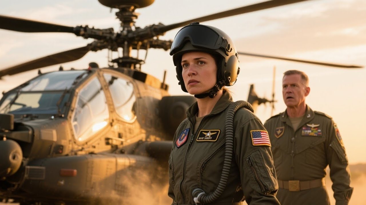 They Refused to Let Her Fly the Apache — Until Her Patch Made the Colonel Freeze