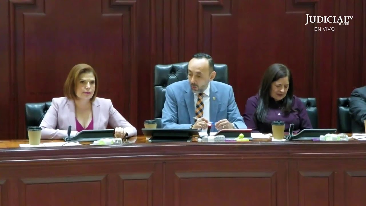 🔴 EN VIVO 9ª Sesión Plenaria Ordinaria del Supremo Tribunal de Justicia del Estado de Jalisco