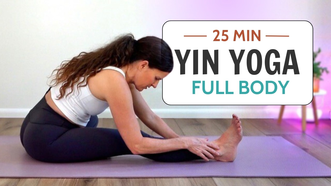 25 Min Yin Yoga | Deep Fascia Stretch