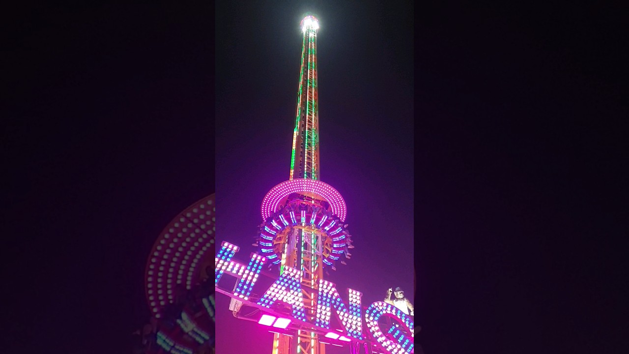 All The Way Up Hangover The Tower Cranger Kirmes Herne #kirmes #trending #attraction #2023 #new #fyp