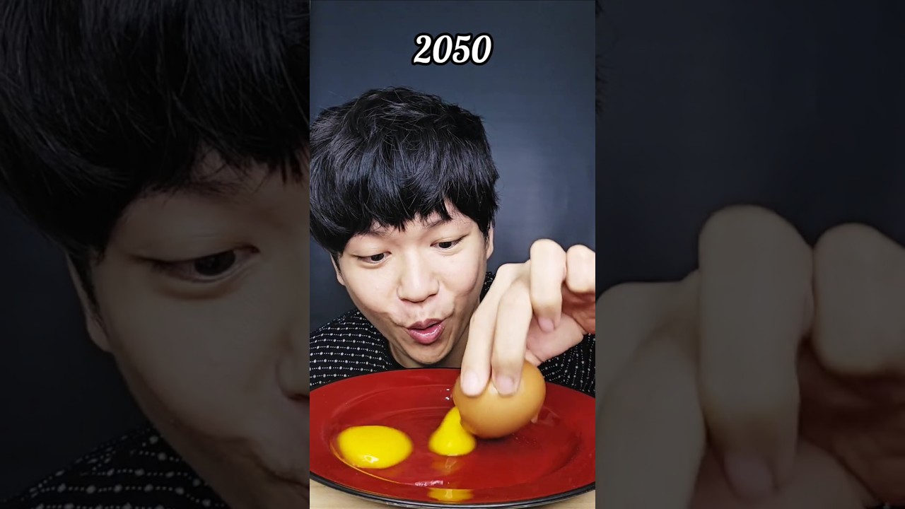TELUR AYAM 2050 KUNING NYA ADA DUA #shorts