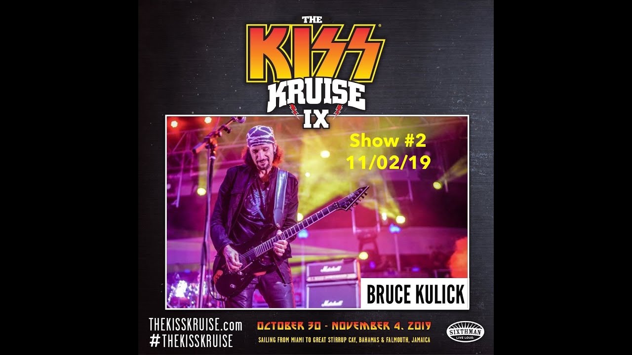 Bruce Kulick Band, Set #2, KISS Kruise IX, 11/02/2019