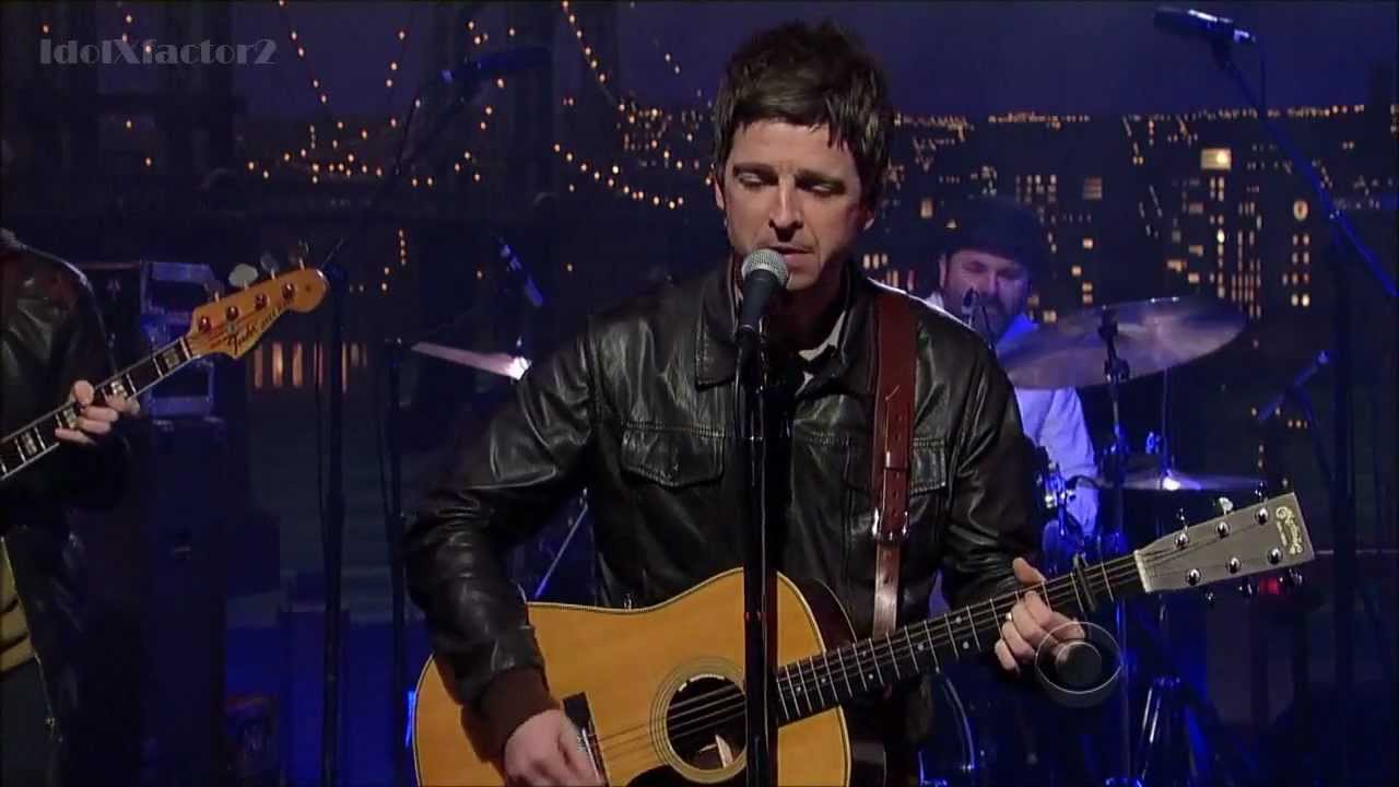 Noel Gallagher's High Flying Birds - If I Had A Gun (Live @ David Letterman 2011)